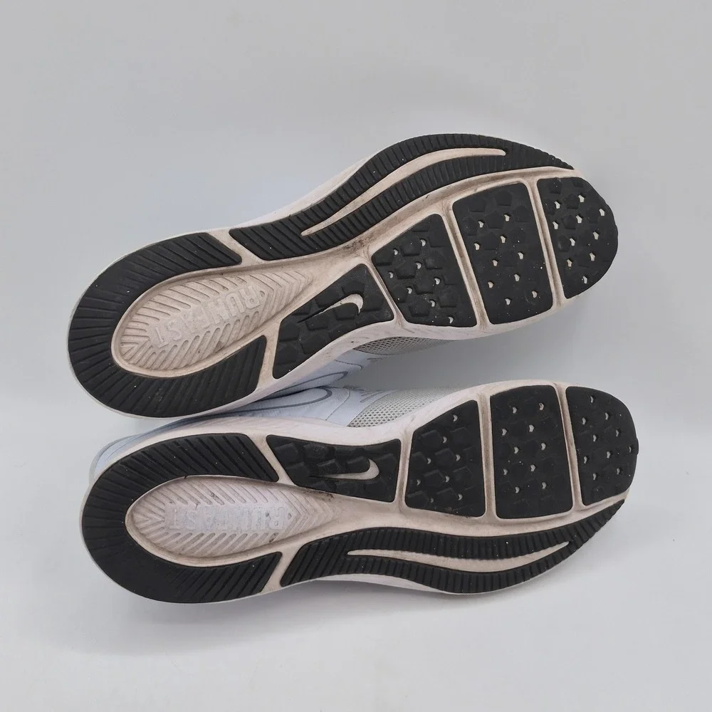 Nike Star Runner‎ 2 Shoes Youth Size 3Y White Gray Running Sneakers AT1801-401